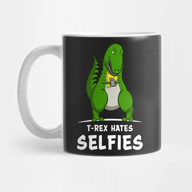 T-Rex Dinosaur Hates Selfies Comedy by underheaven